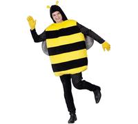 FIESTAS GUIRCA Bumblebee Fancy Dress Costume Adult Man Large
