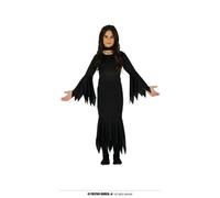 FIESTAS GUIRCA Black costume for a girl 5-6 Years