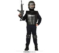 FIESTAS GUIRCA Child Swat Police Costume