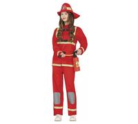 Fiestas Guirca Childrens/Kids Firefighter Costume Set14-16 Years Red FG1321