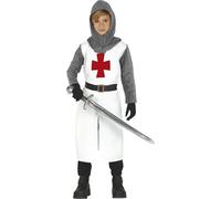 Fiestas Guirca Templar Knight Fancy Dress Costume Boy Age 3-4 Years