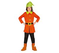 FIESTAS GUIRCA Child's Orange Dwarf Costume