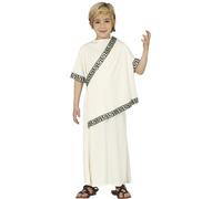 Fiestas Guirca Fancy Dress Child Roman Costume in Beige | Size: 11-12 Years Fiestas Guirca Beige 11-12 Years