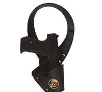 FIESTAS GUIRCA | Costume Toy Gun Set Child Boy - Police Detective - Black | 2 Pieces | Dark Finish | Lightweight PVC | Shoulder Holster & Pistol | Fancy Dress Parties, Halloween, School Plays