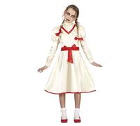 FIESTAS GUIRCA Cursed Doll Fancy Dress Costume for Girls 7-9 Years