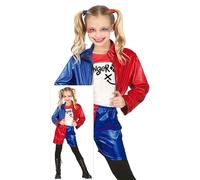 FIESTAS GUIRCA Dangerous Glam Girl Fancy Dress Costume - Red, Blue, White Outfit for Girls Ages 7-9