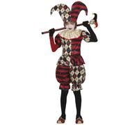 FIESTAS GUIRCA Diamond Harlequin Costume - Jester Clown - Child Halloween Costume