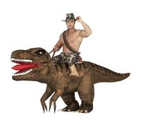 Fiestas Guirca Dinosaur Costume PropOne Size Brown FG1501