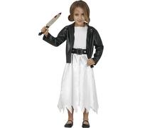 FIESTAS GUIRCA Doll Bride Halloween Child Fancy Dress Costume Age 7-9 Years