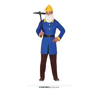 FIESTAS GUIRCA Dwarf Fancy Dress Costume Adult Man Size Medium