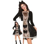 FIESTAS GUIRCA Enchanted Doll Costume for Women - Horror Movie Doll Costume - Halloween Costumes for Women