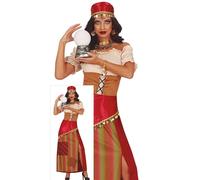 FIESTAS GUIRCA Enigmatic Fortune Teller Women Fancy Dress Costume - Gypsy Costume - Halloween Costumes for Women Size M