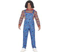 FIESTAS GUIRCA Evil Toy Halloween Costume for Men - Killer Doll Mens Fancy Dress Costumes Adult Size L 42-44
