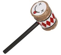 FIESTAS GUIRCA | Fake Clown Mallet (54 cm) - Costume Accessory for Harlequin, Jester, Circus, Halloween, Carnival, Oktoberfest - For Children and Adults - Brown