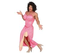 Fiestas Guirca Fancy Dress Adult Big Drag Queen in Pink | Size: Medium Fiestas Guirca Pink M