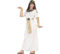 Fiestas Guirca Fancy Dress Adult Cleopatra Costume in White | Size: Small Fiestas Guirca White S