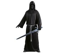 Fiestas Guirca Fancy Dress Adult Dark Soldier Costume in Black | Size: Large Fiestas Guirca Black L
