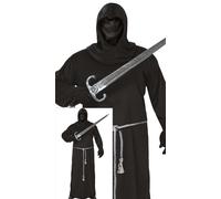 Fiestas Guirca Fancy Dress Adult Dark Soldier in Black | Size: XL Fiestas Guirca Black XL