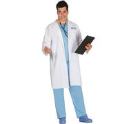 Fiestas Guirca Fancy Dress Adult Doctor in Blue | Size: Medium Fiestas Guirca Blue M