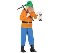 Fiestas Guirca Fancy Dress Adult Gnome in Blue | Size: Medium Fiestas Guirca Blue M