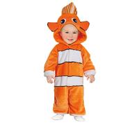 Fiestas Guirca Fancy Dress Child Little Fish in Orange | Size: 12-18 m Fiestas Guirca Orange 12-18 m