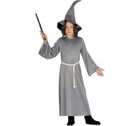 Fiestas Guirca Fancy Dress Child Magician in Grey | Size: 11-12 Years Fiestas Guirca Grey 11-12 Years