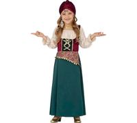 Fiestas Guirca Fancy Dress Child Medium in Green | Size: 11-12 Years Fiestas Guirca Green 11-12 Years