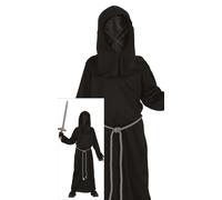 Fiestas Guirca Fancy Dress Child Of Darkness Costume in Black | Size: 8-9 Years Fiestas Guirca Black 8-9 Years