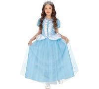Fiestas Guirca Fancy Dress Child Princess Fantasy in Blue | Size: 5-6 Years Fiestas Guirca Blue 5-6 Years