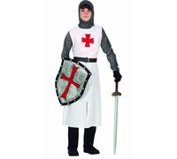 Fiestas Guirca Fancy Dress Child Templar Knight in White | Size: 15-16 Years Fiestas Guirca White 15-16 Years