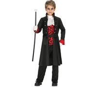 FIESTAS GUIRCA Adorable Vampire Baby Fancy Dress Costume - Toddler Vampire Costume with Cape - Baby Boys Age 12-18 Months
