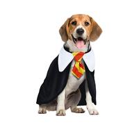 Fiestas Guirca Fancy Dress Dog Magic Student in Black | Size: Medium Fiestas Guirca Black M