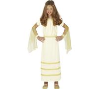 FIESTAS GUIRCA Fancy Dress Girl Childrens Greek Goddess Costume Age 7-9 Years