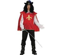 Fiestas Guirca Fancy dress man musketeer size l