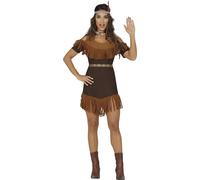 Fiestas Guirca Fancy dress woman indian woman american native size m