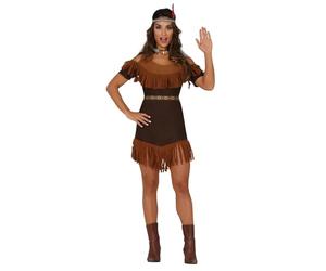 Fiestas Guirca Fancy dress woman indian woman american native size m