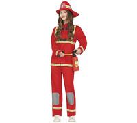Fiestas Guirca Firefighter Fancy Dress Costume Child Age 14-16 Years
