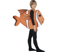 FIESTAS GUIRCA | Fish Fancy Dress Costume for Children - Unisex Tunic - Marine Animal Costumes for Halloween, Carnival and Fancy Dress Parties - Ideal for Boys and Girls