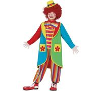 Fiestas Guirca Flowy Clown Halloween Childrens Fancy Dress Costume Age 10-12