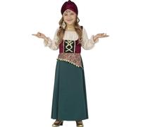 FIESTAS GUIRCA Fortune Teller Halloween Child Fancy Dress Costume Age 5-6 Years