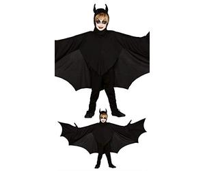 FIESTAS GUIRCA Generique Bat Costume for Children 7-9 Years (125-135 cm)