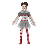 Fiestas Guirca Girls Bad Clown Costume Set / N/A N/A FG389