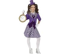 Fiestas Guirca Girls Crazy Hat Costume Set7-9 Years Lilac/White FG1354