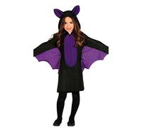 FIESTAS GUIRCA Girls Flying Bat Dress Fancy Dress Costume Halloween Age 3-4 Years