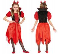 Fiestas Guirca Girls Little Devil Halloween Girls Fancy Dress Age 3-4 Years
