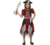Fiestas Guirca Girls Pirate Costume 10-12 Years