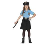 Fiestas Guirca Girls Police Costume Set / N/A N/A FG1135