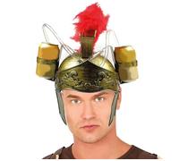 FIESTAS GUIRCA | Gladiator Beer Holder Helmet (One Size) - Fun Helmet for Carnival, Stag Do and Beer Parties - Party Accessory for Adults - Ideal for Celebrations