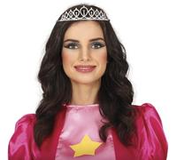 FIESTAS GUIRCA | Gold Metallic Princess Headband (One Size) - Costume Accessory for Medieval and Royal Parties - Ideal for Adult Women at Carnival and Halloween - Gold