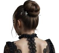 FIESTAS GUIRCA | Gothic Hair Pin (7.5 in) - Hair Clip for Halloween Costume and Themed Parties - Ideal Accessory for All Users - Multicolour